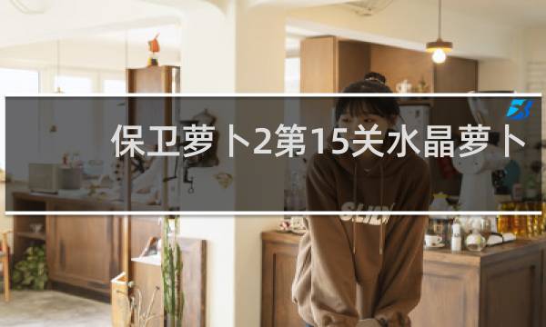 保卫萝卜2第15关水晶萝卜