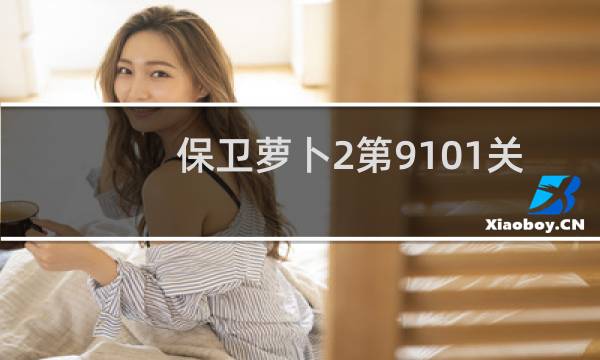 保卫萝卜2第9101关