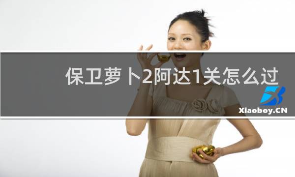 保卫萝卜2阿达1关怎么过