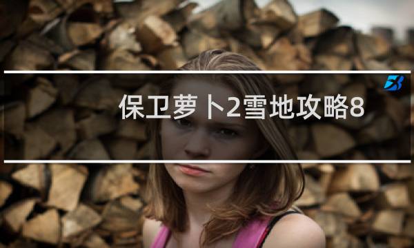 保卫萝卜2雪地攻略8