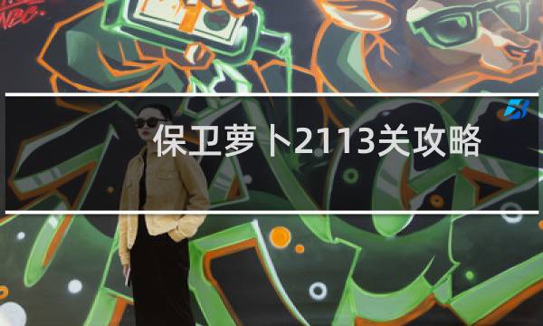 保卫萝卜2113关攻略