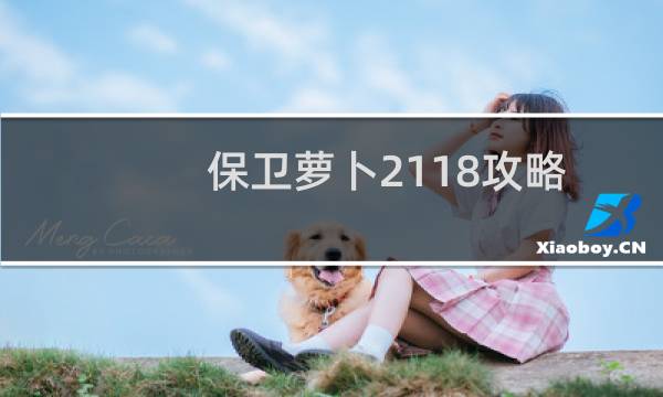 保卫萝卜2118攻略
