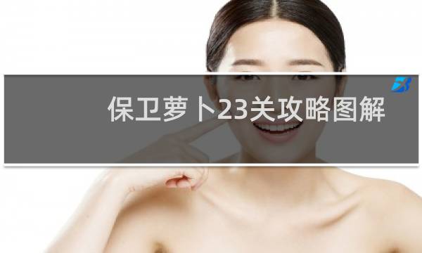 保卫萝卜23关攻略图解