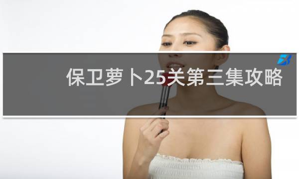 保卫萝卜25关第三集攻略