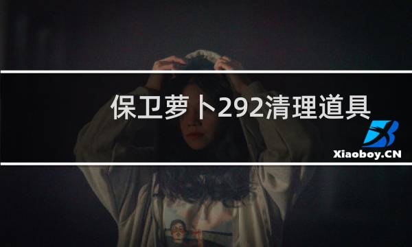 保卫萝卜292清理道具
