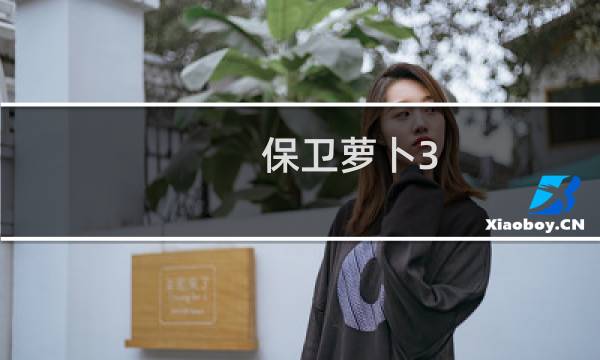 保卫萝卜3 32关 攻略