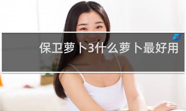保卫萝卜3什么萝卜最好用