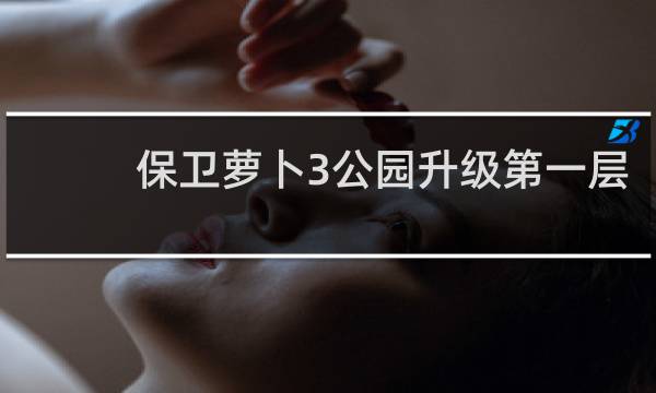保卫萝卜3公园升级第一层