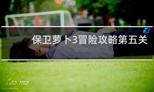 保卫萝卜3冒险攻略第五关