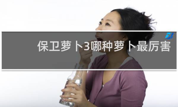 保卫萝卜3哪种萝卜最厉害