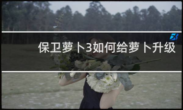 保卫萝卜3如何给萝卜升级