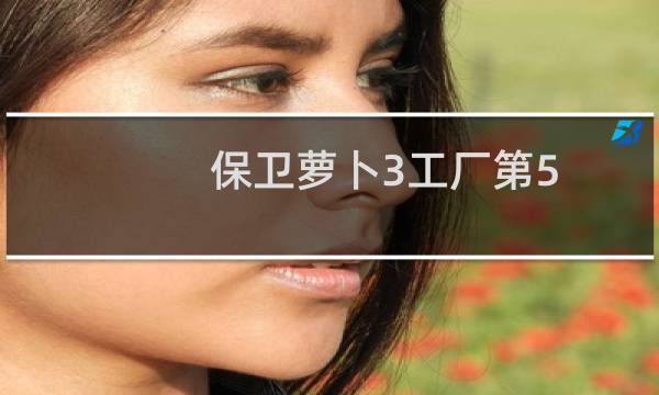 保卫萝卜3工厂第5