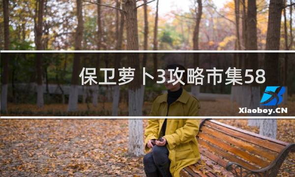 保卫萝卜3攻略市集58