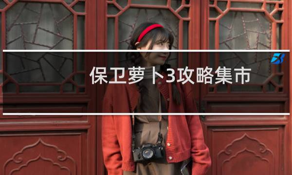 保卫萝卜3攻略集市 55