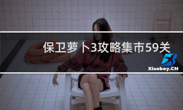 保卫萝卜3攻略集市59关