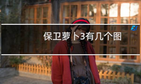 保卫萝卜3有几个图