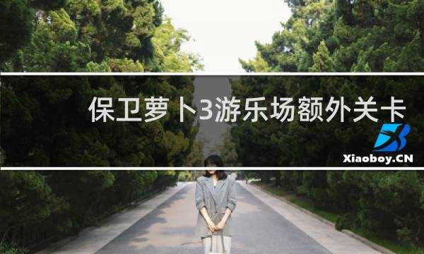 保卫萝卜3游乐场额外关卡