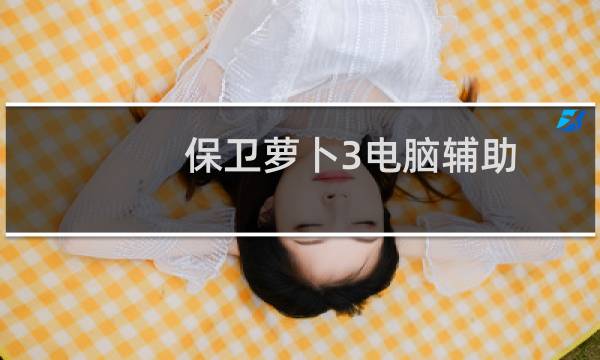 保卫萝卜3电脑辅助