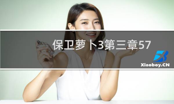 保卫萝卜3第三章57