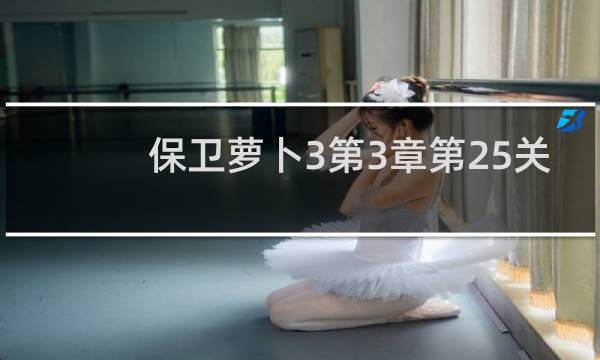 保卫萝卜3第3章第25关
