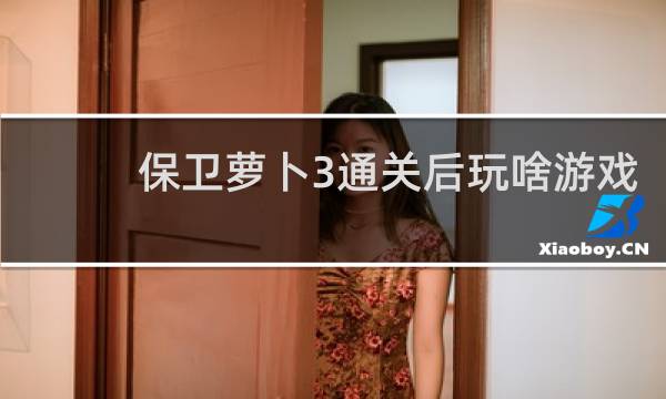 保卫萝卜3通关后玩啥游戏