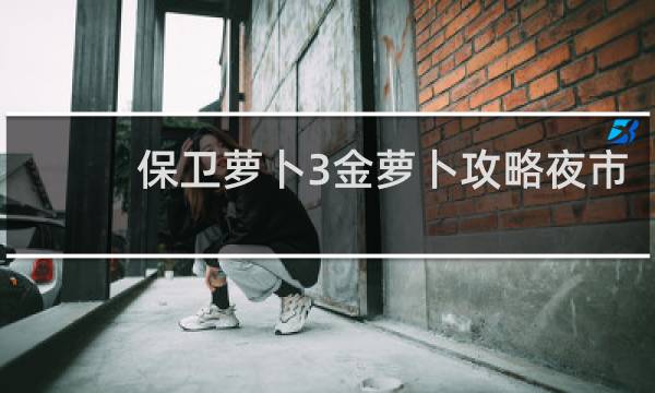 保卫萝卜3金萝卜攻略夜市