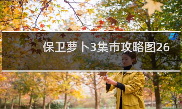 保卫萝卜3集市攻略图26