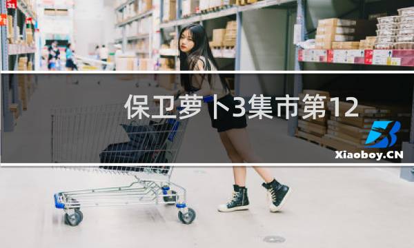 保卫萝卜3集市第12