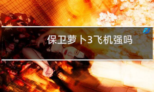 保卫萝卜3飞机强吗