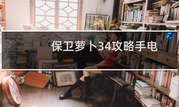 保卫萝卜34攻略手电