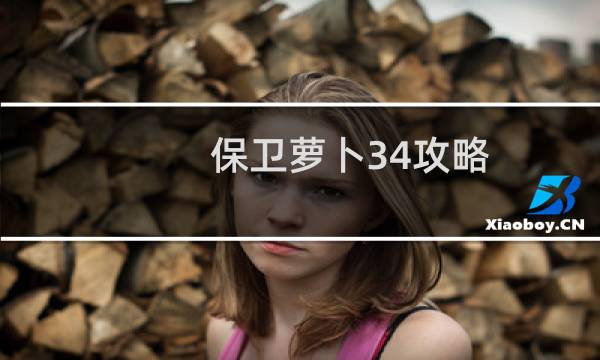 保卫萝卜34攻略