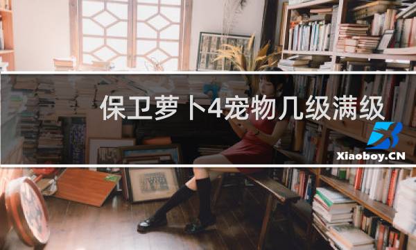 保卫萝卜4宠物几级满级