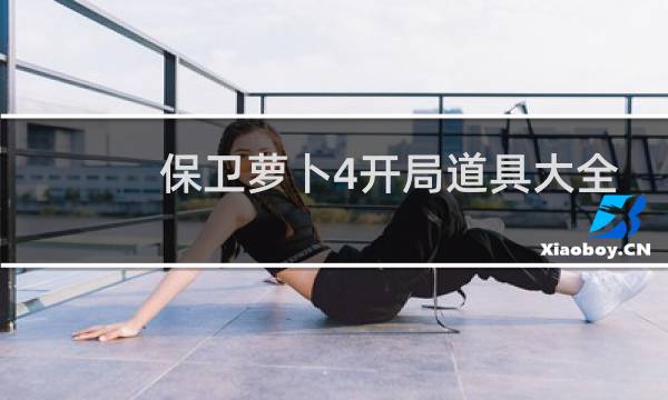 保卫萝卜4开局道具大全