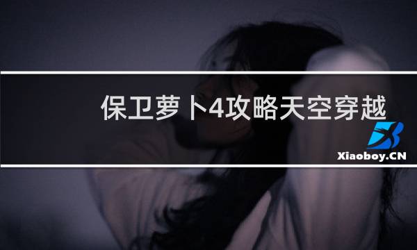 保卫萝卜4攻略天空穿越