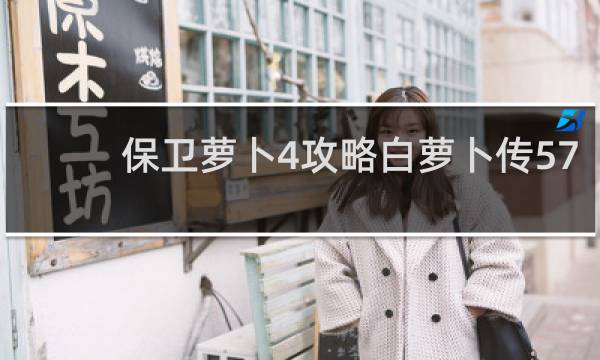 保卫萝卜4攻略白萝卜传57