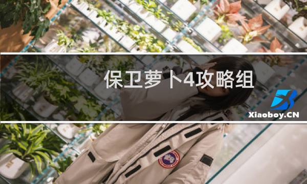 保卫萝卜4攻略组