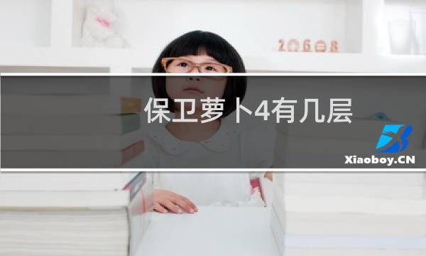 保卫萝卜4有几层