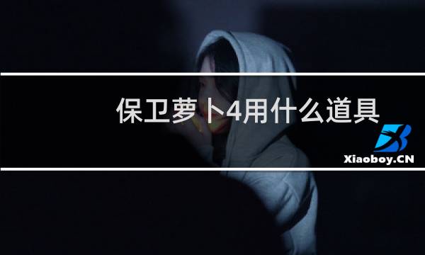 保卫萝卜4用什么道具