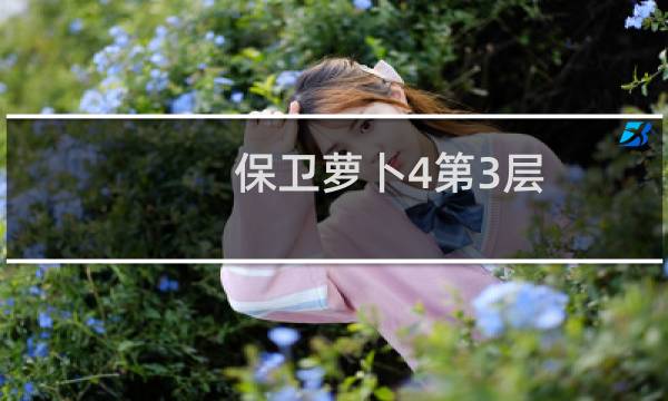 保卫萝卜4第3层