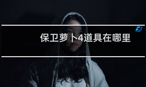 保卫萝卜4道具在哪里