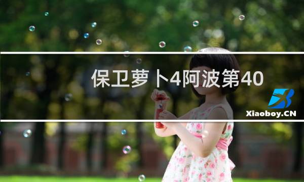 保卫萝卜4阿波第40