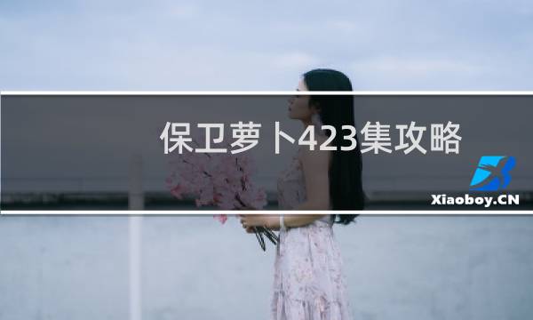 保卫萝卜423集攻略