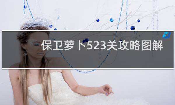 保卫萝卜523关攻略图解
