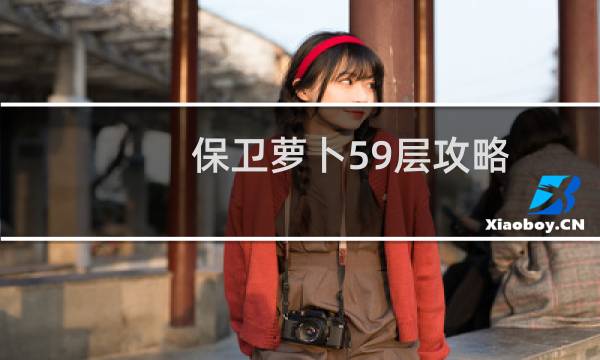 保卫萝卜59层攻略