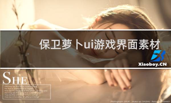 保卫萝卜ui游戏界面素材