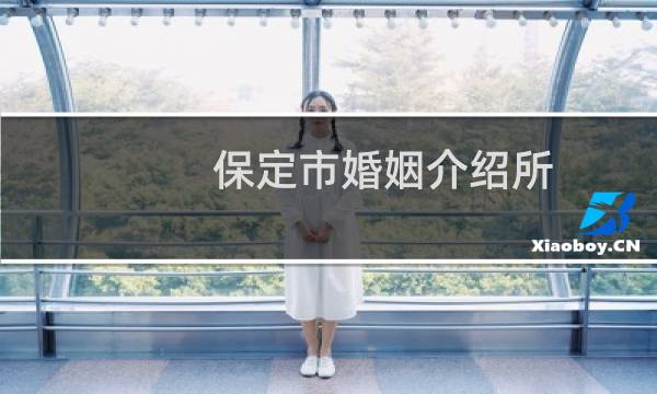 保定市婚姻介绍所