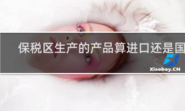 保税区生产的产品算进口还是国产