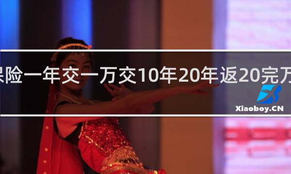 保险一年交一万交10年20年返20完万可靠吗