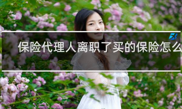 保险代理人离职了买的保险怎么办