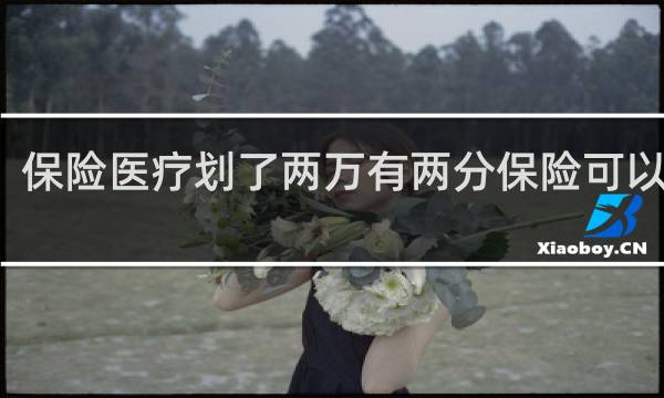 保险医疗划了两万有两分保险可以报吗